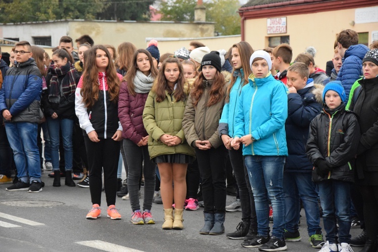 Powitanie ikony MB Częstochowskiej na Sójczym Wzgórzu