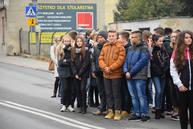 Powitanie ikony MB Częstochowskiej na Sójczym Wzgórzu