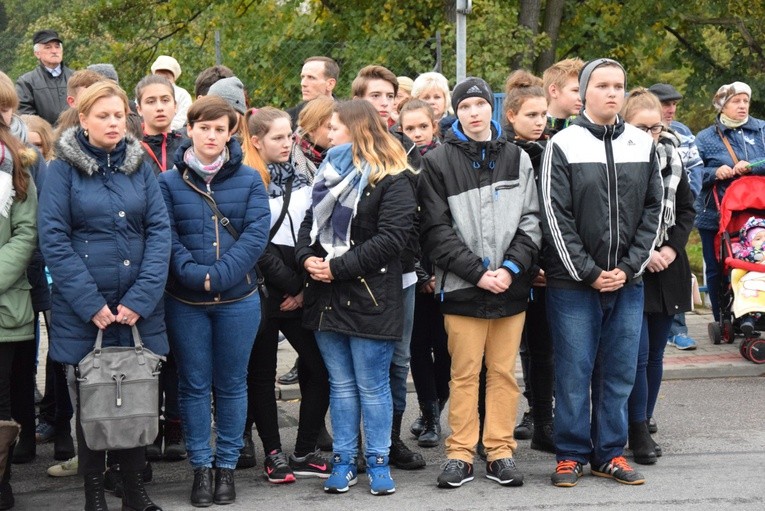 Powitanie ikony MB Częstochowskiej na Sójczym Wzgórzu