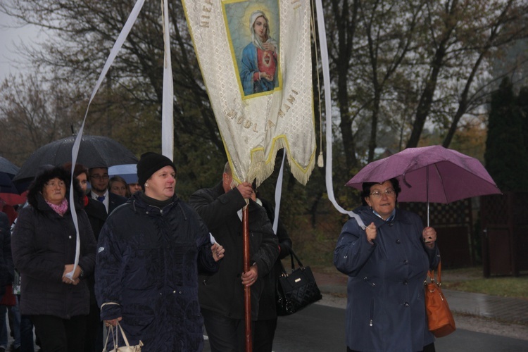 Powitanie ikony MB Częstochowskiej w Kurzeszynie