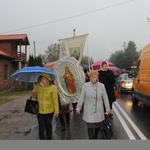 Powitanie ikony MB Częstochowskiej w Kurzeszynie