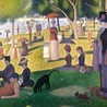 Niedzielne popołudnie na wyspie Grand Jatte, 1884-1886, Art Institute of Chicago, George Seurat 1859-1891