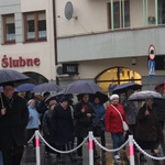 Powitanie ikony MB Częstochowskiej w parafii św. Jakuba w Skierniewicach