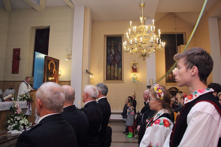 Powitanie ikony MB Częstochowskiej w Stachlewie