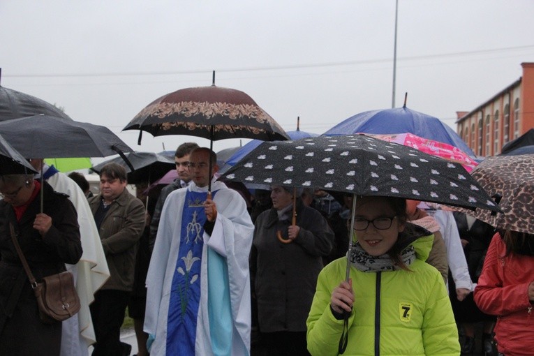 Powitanie ikony MB Częstochowskiej w Stachlewie
