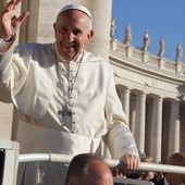 Papież Franciszek na pl. Św. Piotra