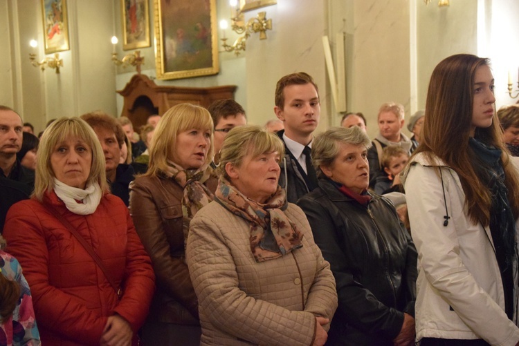 Powitanie ikony MB Częstochowskiej w Makowie