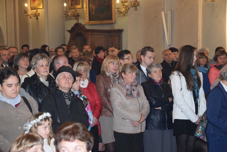 Powitanie ikony MB Częstochowskiej w Makowie