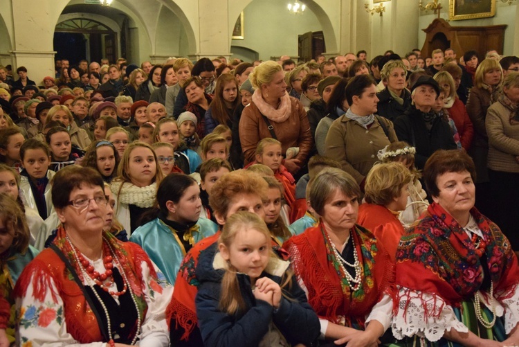 Powitanie ikony MB Częstochowskiej w Makowie