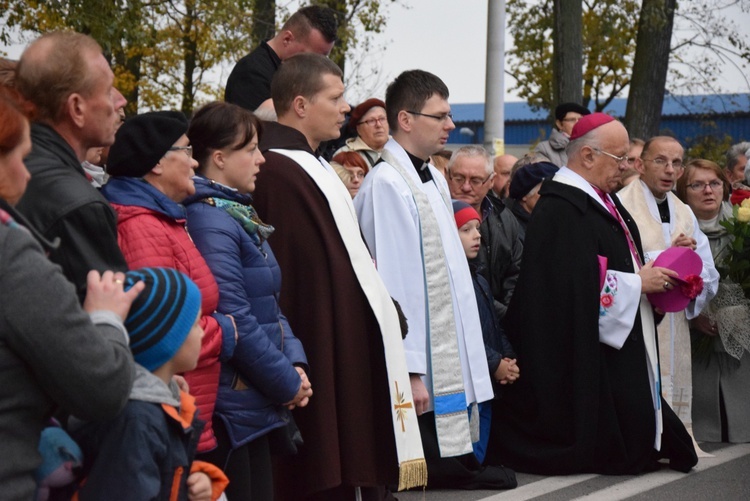 Powitanie ikony MB Częstochowskiej w Makowie