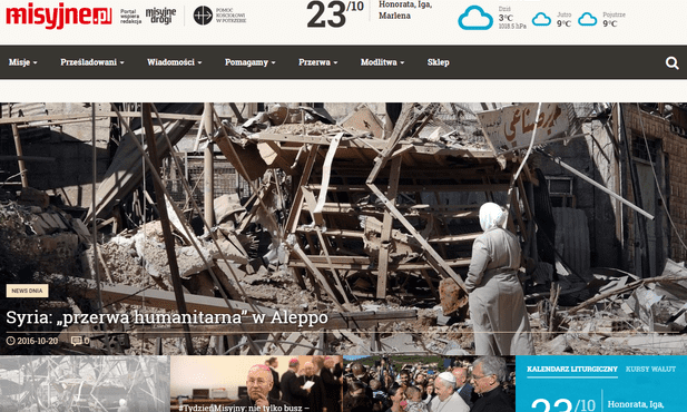 Wystartował portal misyjne.pl