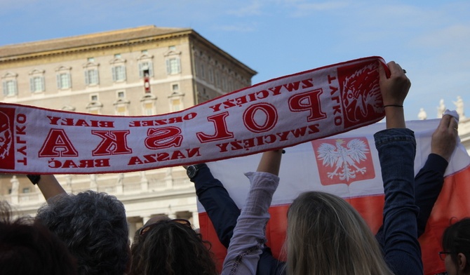 Wdzięczni Polacy opuszczają Rzym