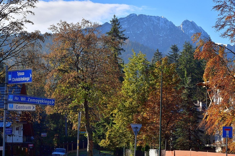 Piękna tatrzańska jesień