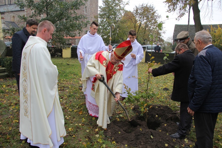 Wprowadzenie relikwii św. Jana Pawła II i św. Maksymiliana do archikolegiaty w Tumie