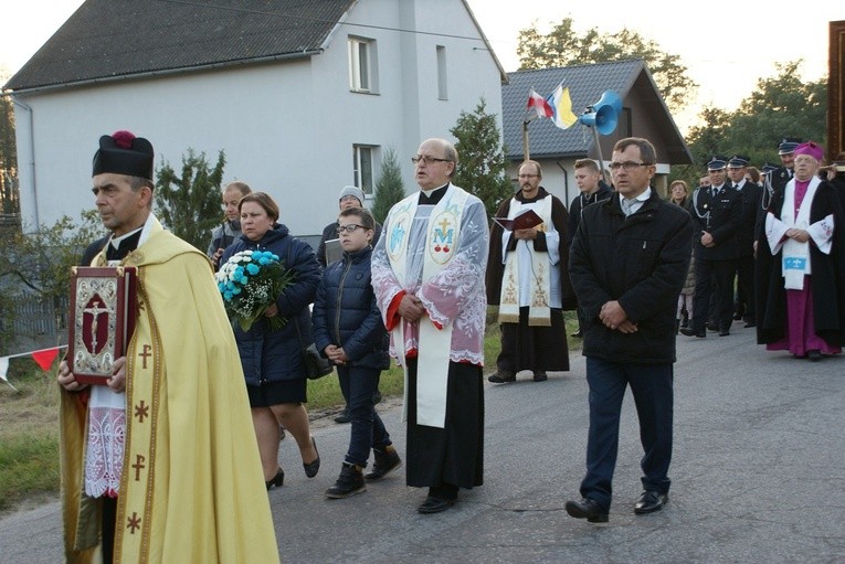 Powitanie ikony MB Częstochowskiej w Godzianowie