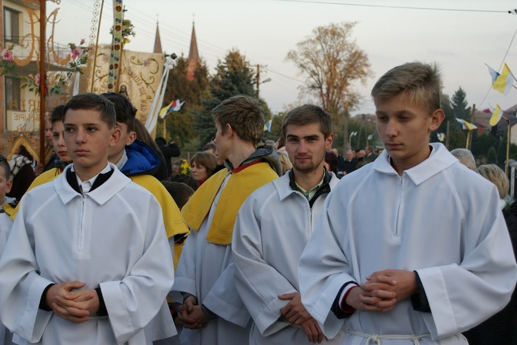 Powitanie ikony MB Częstochowskiej w Godzianowie