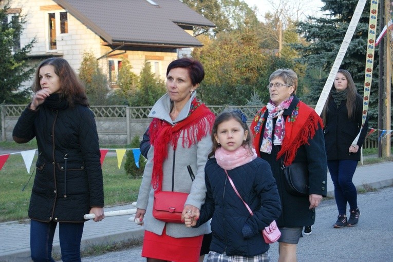 Powitanie ikony MB Częstochowskiej w Godzianowie