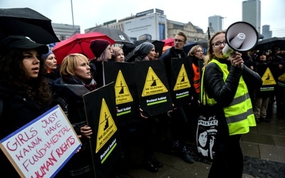 "Czarny protest" w Warszawie