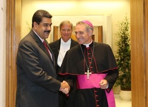 Prezydent Wenezueli z niezapowiadaną wizytą w Watykanie