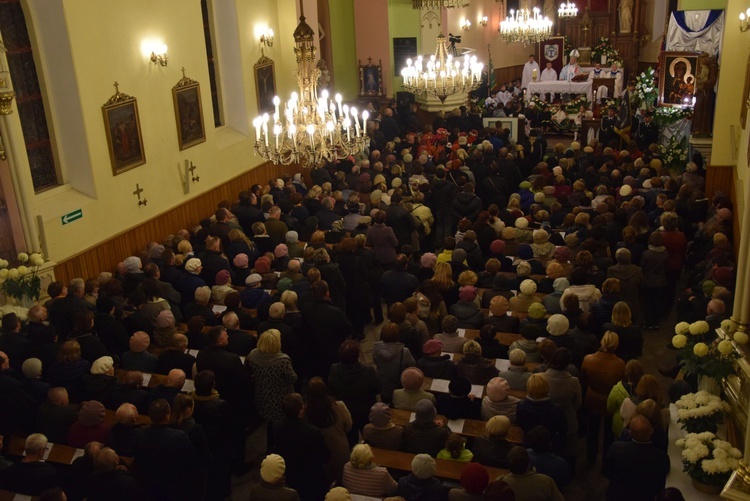 Powitanie ikony MB Częstochowskiej w Lipcach Reymontowskich