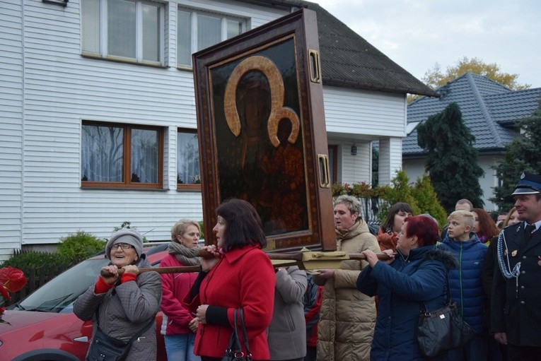 Powitanie ikony MB Częstochowskiej w Lipcach Reymontowskich