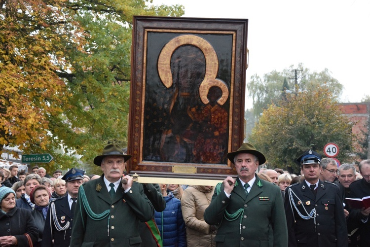 Powitanie ikony MB Częstochowskiej w Lipcach Reymontowskich