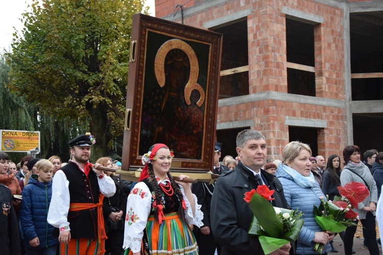 Powitanie ikony MB Częstochowskiej w Lipcach Reymontowskich