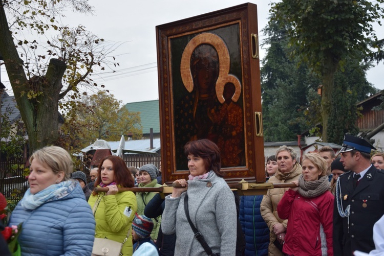 Powitanie ikony MB Częstochowskiej w Lipcach Reymontowskich