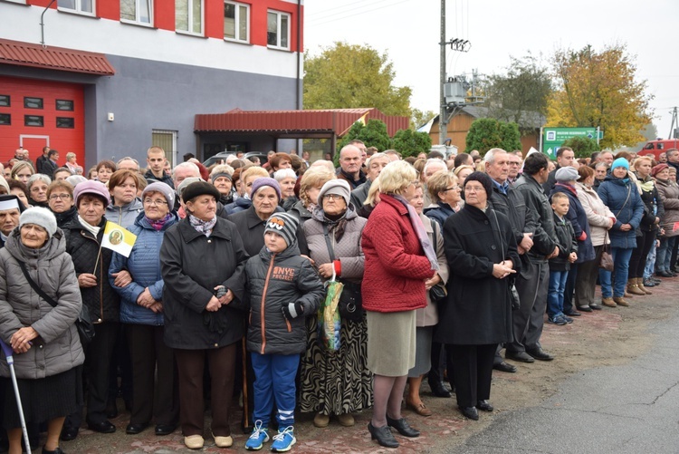 Powitanie ikony MB Częstochowskiej w Lipcach Reymontowskich