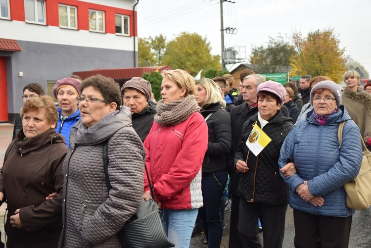 Powitanie ikony MB Częstochowskiej w Lipcach Reymontowskich