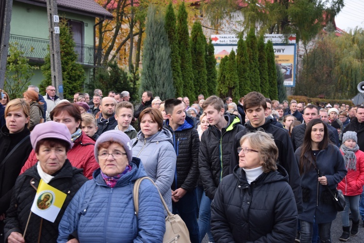 Powitanie ikony MB Częstochowskiej w Lipcach Reymontowskich