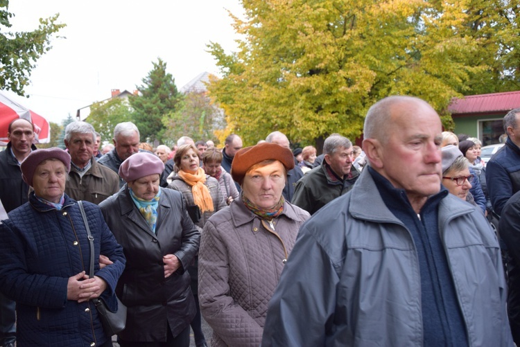 Powitanie ikony MB Częstochowskiej w Lipcach Reymontowskich