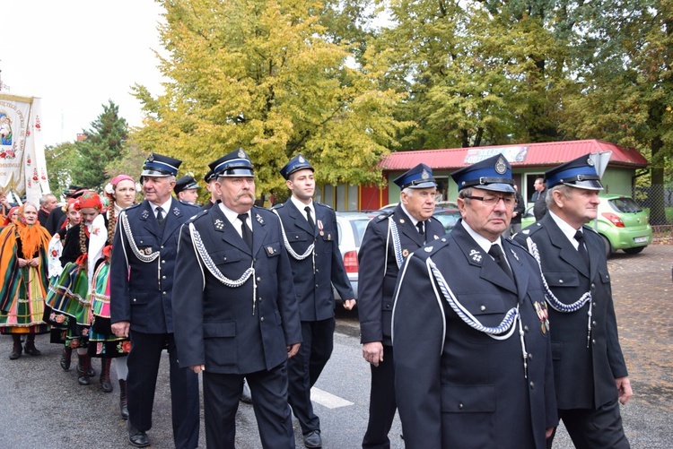 Powitanie ikony MB Częstochowskiej w Lipcach Reymontowskich