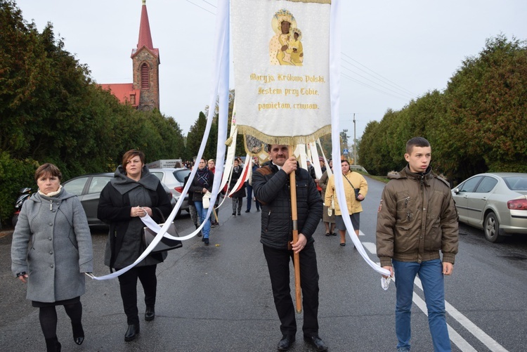 Powitanie ikony MB Częstochowskiej w Lipcach Reymontowskich