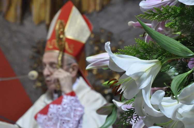 Msza św. za pracowników slużby zdrowia i pacjentów w Brzesku