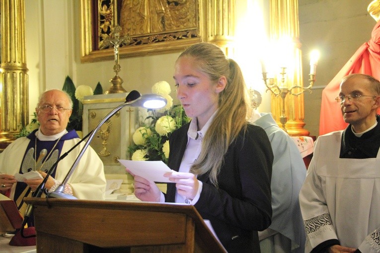 Powitanie ikony MB Częstochowskiej w Słupi