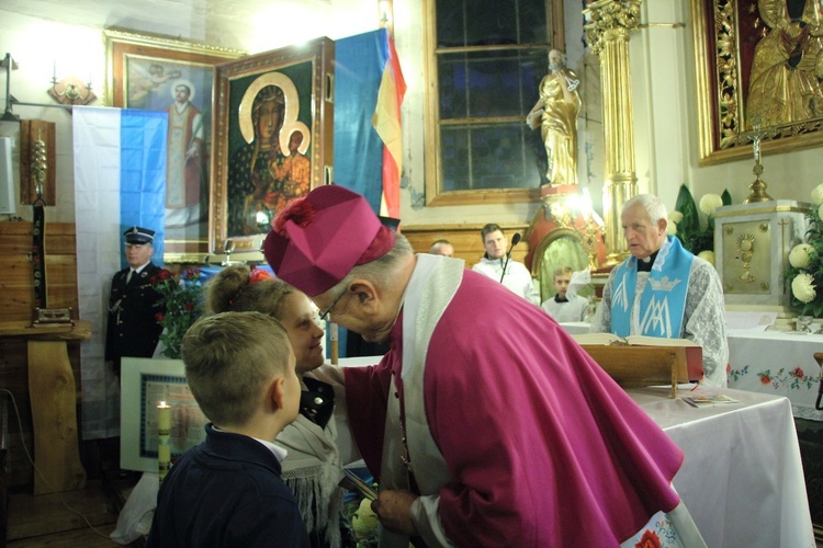 Powitanie ikony MB Częstochowskiej w Słupi