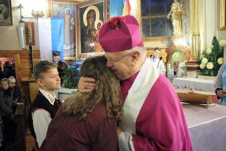 Powitanie ikony MB Częstochowskiej w Słupi