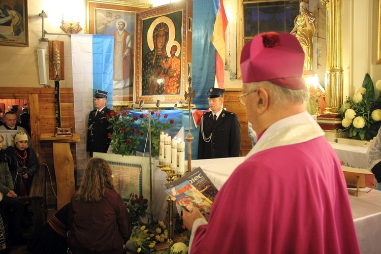 Powitanie ikony MB Częstochowskiej w Słupi