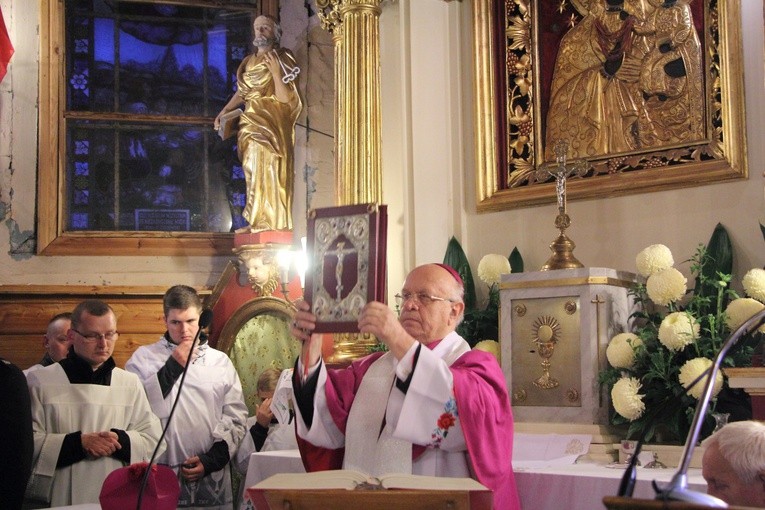 Powitanie ikony MB Częstochowskiej w Słupi