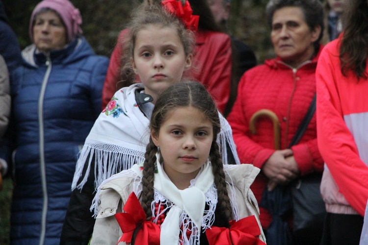 Powitanie ikony MB Częstochowskiej w Słupi