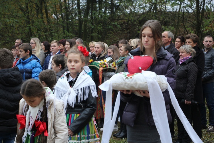 Powitanie ikony MB Częstochowskiej w Słupi