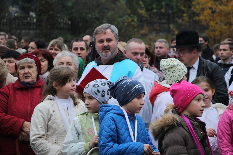 Powitanie ikony MB Częstochowskiej w Słupi