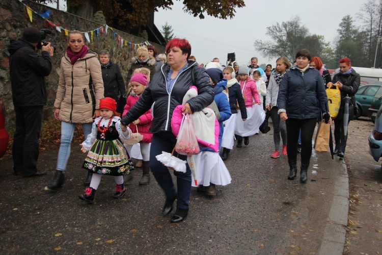 Powitanie ikony MB Częstochowskiej w Słupi