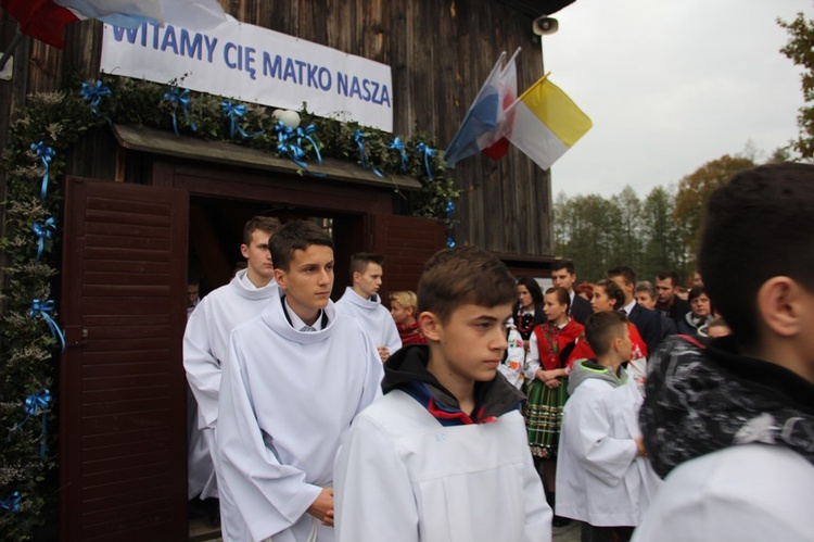 Powitanie ikony MB Częstochowskiej w Janisławicach