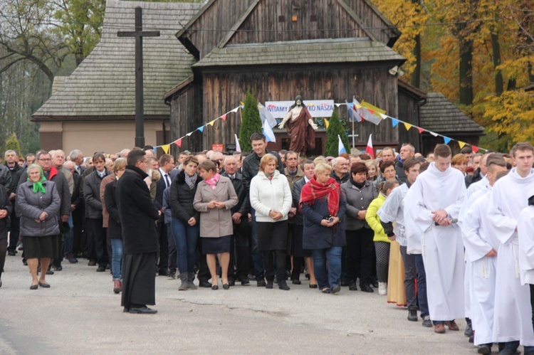 Powitanie ikony MB Częstochowskiej w Janisławicach