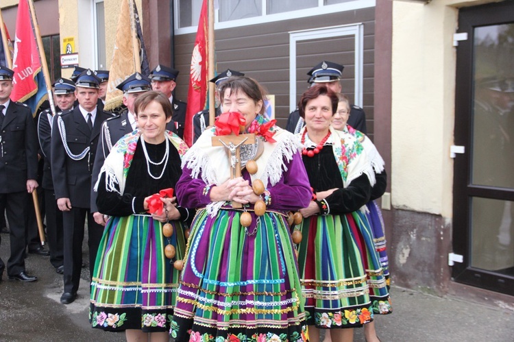 Powitanie ikony MB Częstochowskiej w Janisławicach