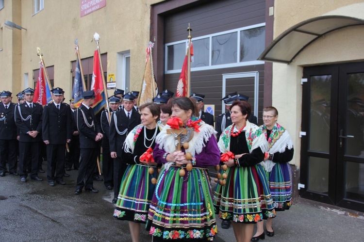 Powitanie ikony MB Częstochowskiej w Janisławicach