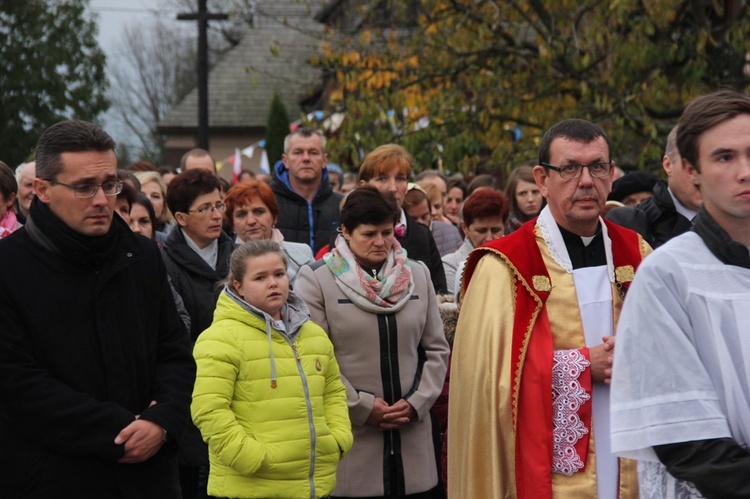 Powitanie ikony MB Częstochowskiej w Janisławicach