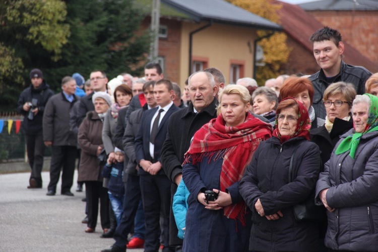 Powitanie ikony MB Częstochowskiej w Janisławicach